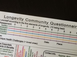 Longevity Community Questionnaire